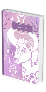 Cuaderno signo del zodiaco Tauro