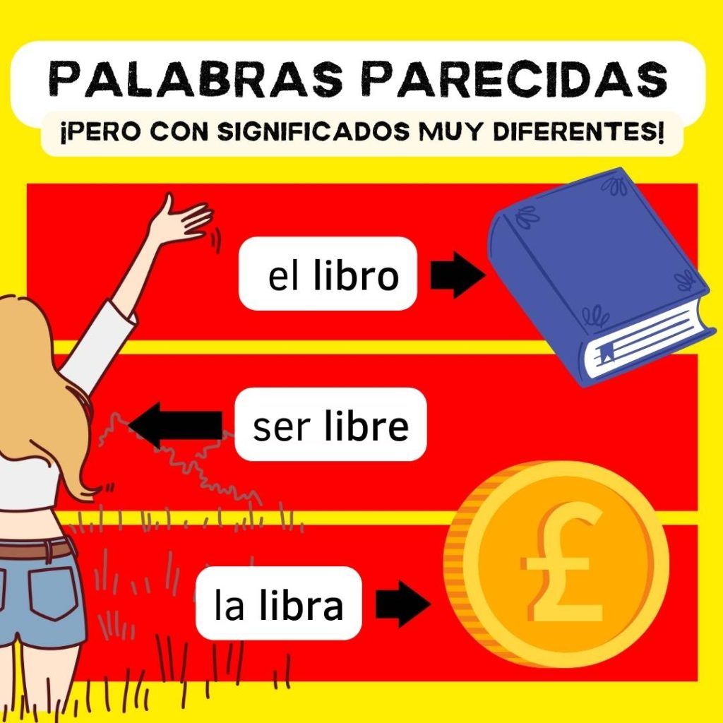 Palabras que suenan parecido en español no te confundas